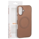 Tecto Shield Mistiq Mag -kuori iPhone 16 6,1" ruskea Tecto Shield Mistiq Mag -kuori iPhone 16 6,1" ruskea