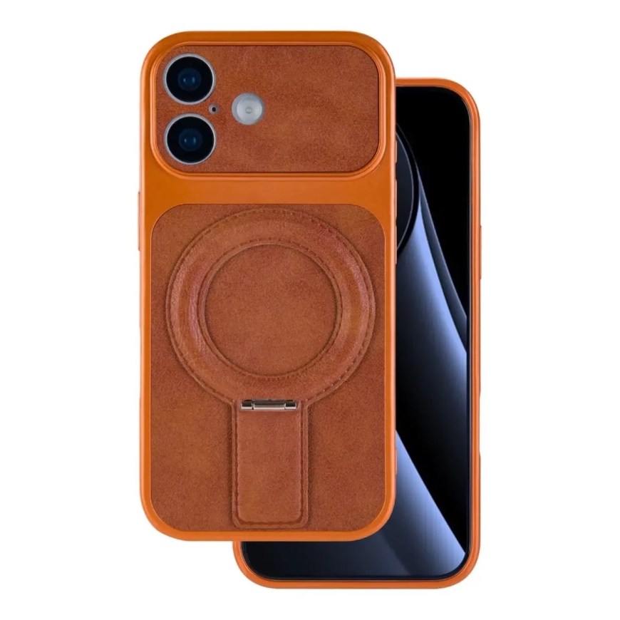 Чехол Luxgrip Mag для iPhone 16 6,1" оранжевый