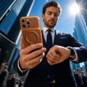 Luxgrip Mag vāciņš iPhone 16 6,1" oranžs Luxgrip Mag vāciņš iPhone 16 6,1" oranžs
