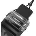 Ūdensizturīgs vāks mobilajam telefonam Hoco IP68 240 x 120 x 15 mm HX53 melns Ūdensizturīgs vāks mobilajam telefonam Hoco IP68 240 x 120 x 15 mm HX53 melns