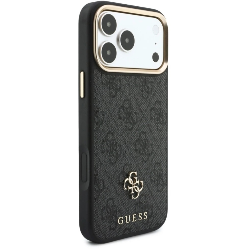 Guess 4G ümbris rahakoti ja rihmaga Magsafe, iPhone 18 Pro / 17 Pro jaoks, pruun – 5