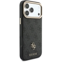 Dėklas Guess 4G su pinigine ir dirželiu Magsafe, skirtas iPhone 18 Pro / 17 Pro, rudas Dėklas Guess 4G su pinigine ir dirželiu Magsafe, skirtas iPhone 18 Pro / 17 Pro, rudas