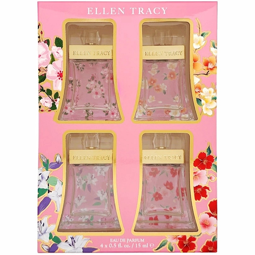 Набор Ellen Tracy: Sparkling Eau De Parfum для женщин, 15 мл + Bloom Eau De Parfum для женщин, 15 мл + Dashing Eau De Parfum для
