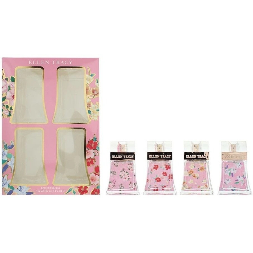 Komplekts Ellen Tracy: Sparkling Eau De Parfum sievietēm, 15 ml + Bloom Eau De Parfum sievietēm, 15 ml + Dashing Eau De Parfum s – 3