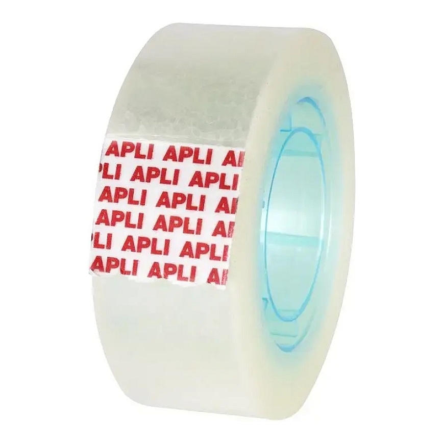 Klijuota juosta APLI Crystal 19mm x 33m, papildomai skaidri – 2