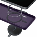 3mk Case Samsung Galaxy S25 - Smoke MagCase Purple