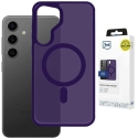 3mk Case Samsung Galaxy S25 - Smoke MagCase Purple