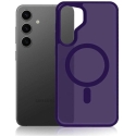 Dėklas 3mk Samsung Galaxy S25 - Smoke MagCase Violetinė Dėklas 3mk Samsung Galaxy S25 - Smoke MagCase Violetinė