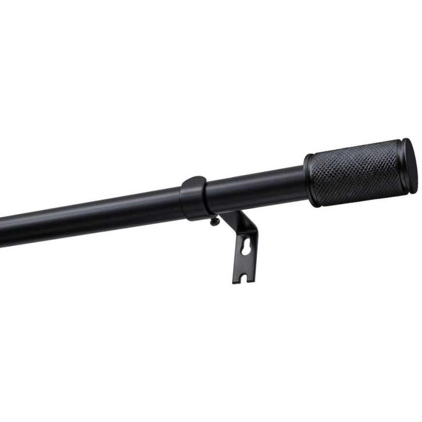 Decastyl Ühe Riba Lahti Lükatav Kardinatra FI 19 mm Must Värv 140-220 cm KOWALSKI