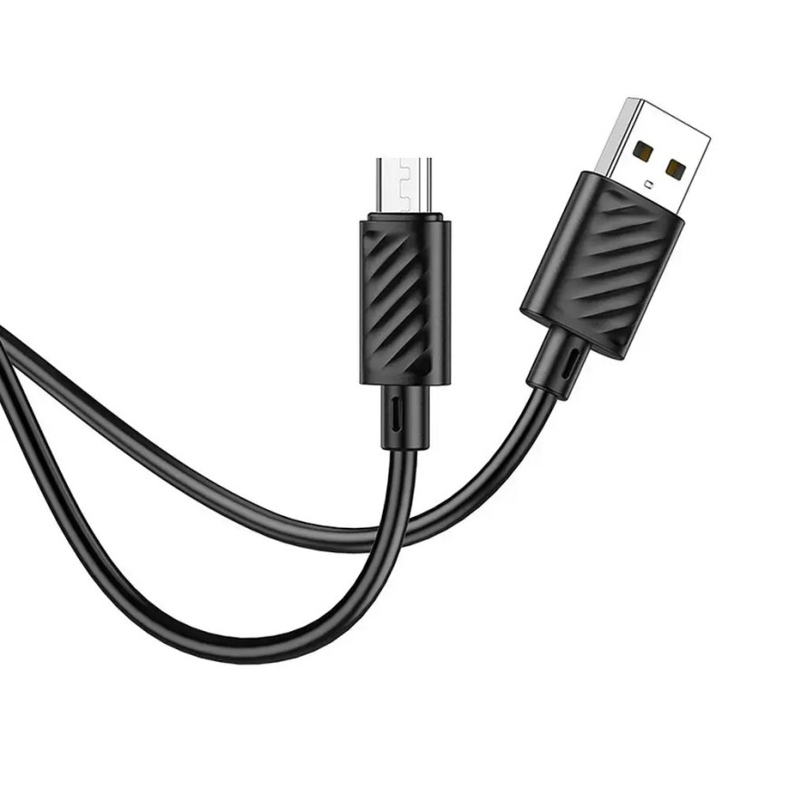 HOCO X88 andmeedastus- ja laadimiskaabel | USB-A kuni Micro USB | 12W | 1m | must – 2