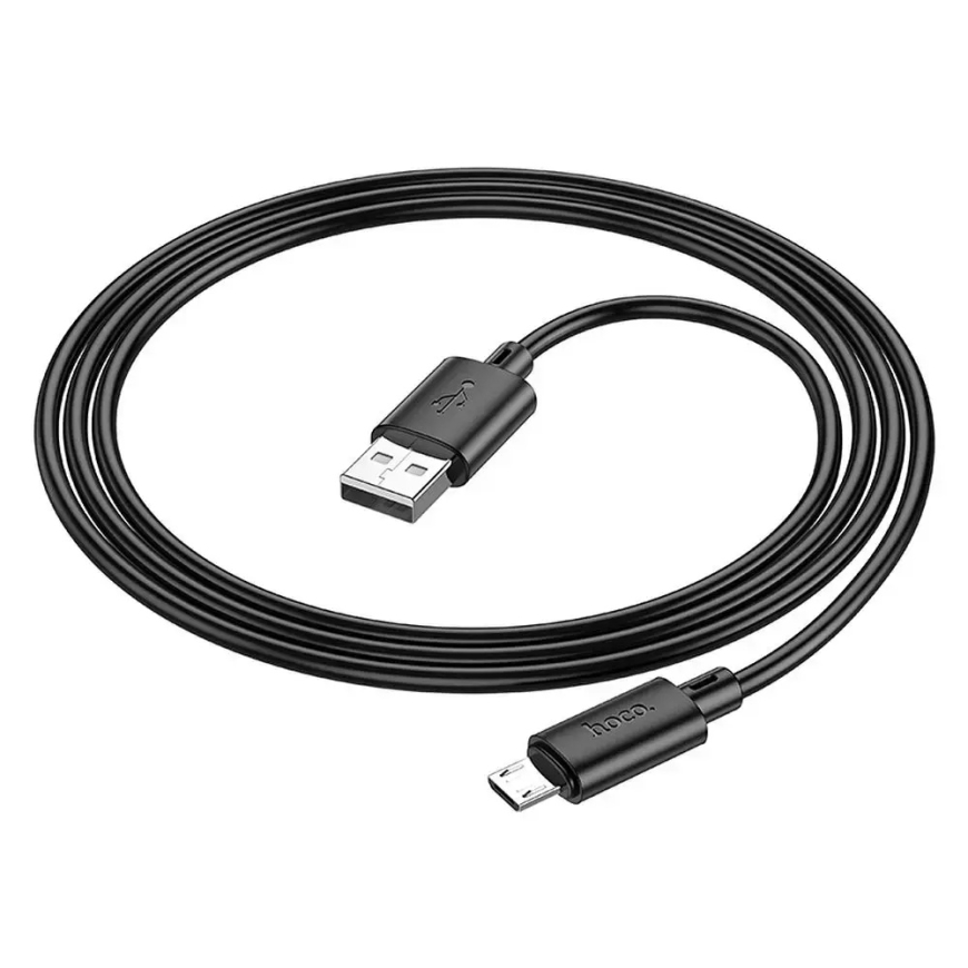 HOCO X88 tiedonsiirto- ja latauskaapeli | USB-A Micro USB:lle | 12W | 1m | musta – 3