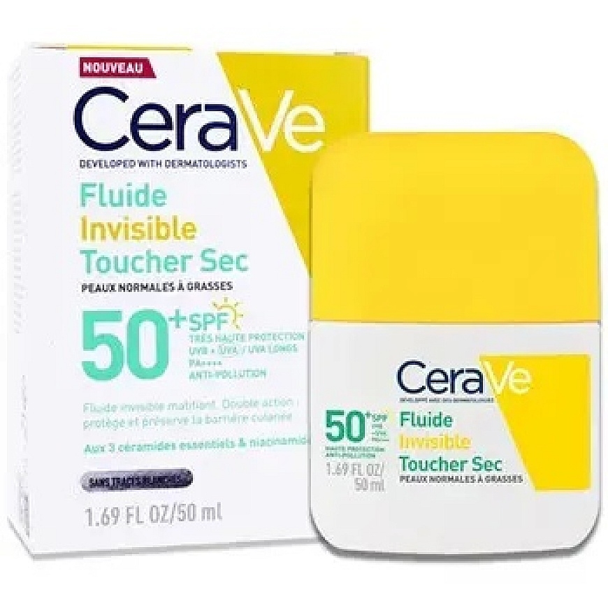 Солнцезащитный флюид CeraVe Dry Touch SPF 50+ 50 мл