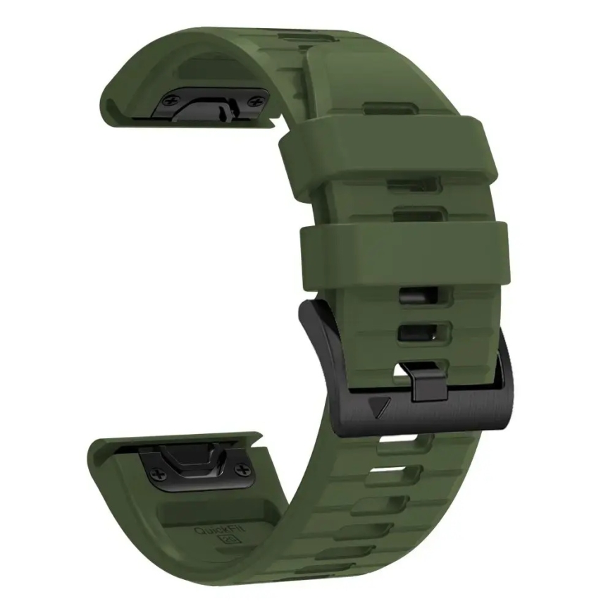 TECH-PROTECT СИЛИКОН ГАРМИН ФЕНИКС 5X / 5X PLUS / 6X / 6X PRO / 7X / 8 / 8 PRO / 9 / 9 PRO (51 ММ) ВОЕННЫЙ ЗЕЛЕНЫЙ – 3