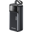 Awei PA-105 välineaku 40000mAh 22,5W PD 3xUSB-C must Awei PA-105 välineaku 40000mAh 22,5W PD 3xUSB-C must