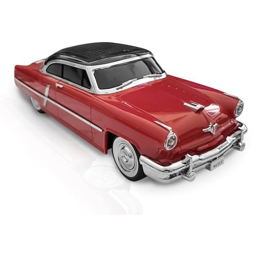 LTC Retro belaidis garsiakalbis „Bluetooth“ WS-1957, 10 W, FM radiju, USB, TF, LED ekranu, 1500 mAh akumuliatoriumi, raudonas.