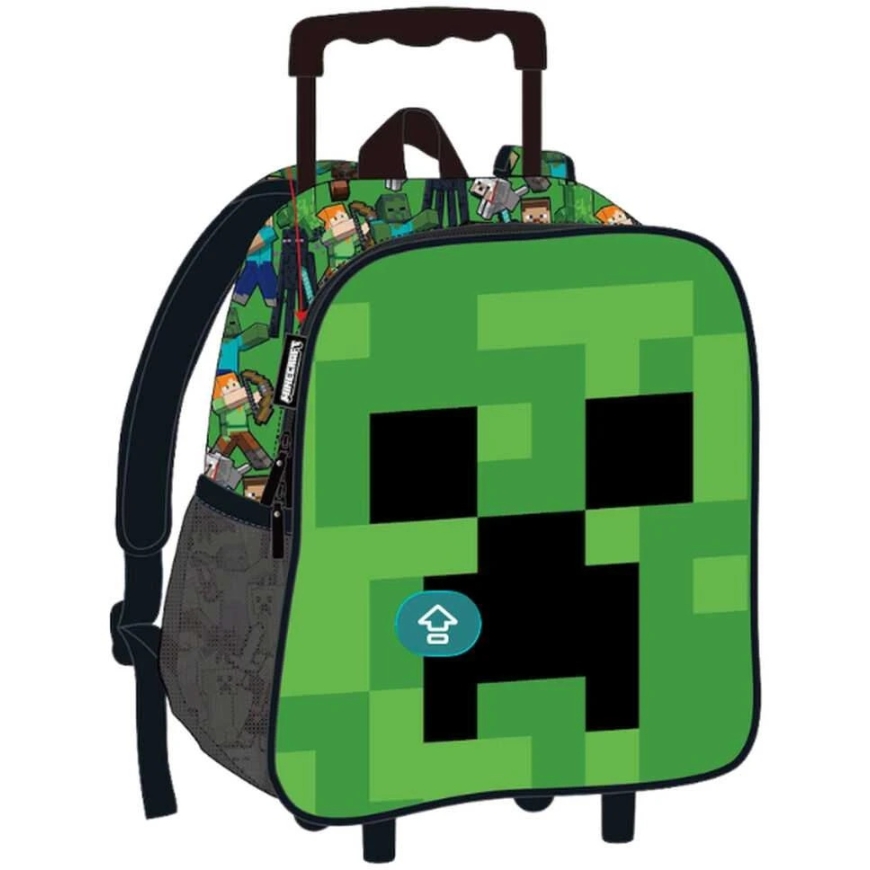 Троллейбус Manenti Minecraft Characters 3D 32 см
