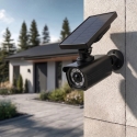 Solar Powered Dummy Camera, Flashing LED, Motion Sensor, LED Lighting, Free Sticker, SOL1800S/B Solar Powered Dummy Camera, Flashing LED, Motion Sensor, LED Lighting, Free Sticker, SOL1800S/B