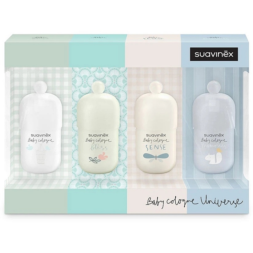 Suavinex BEBE KOLONNA KOLLEKTSIOON 4-OSALINE KOMPLEKT