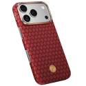 Benks Armor Air ArmorGrid Kevlar Metalli Kehys 600D puhelintasku iPhone 18 Pro | iPhone 17 Pro punainen