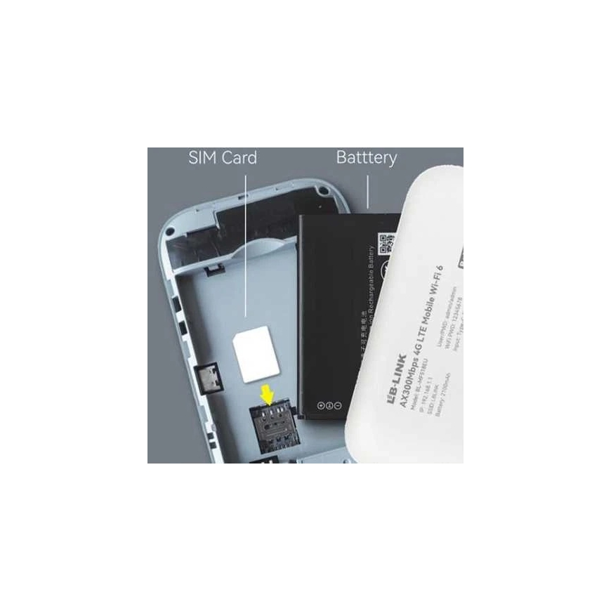 4G LTE mobiilne ruuter LB-Link BL-MF518EU – 4