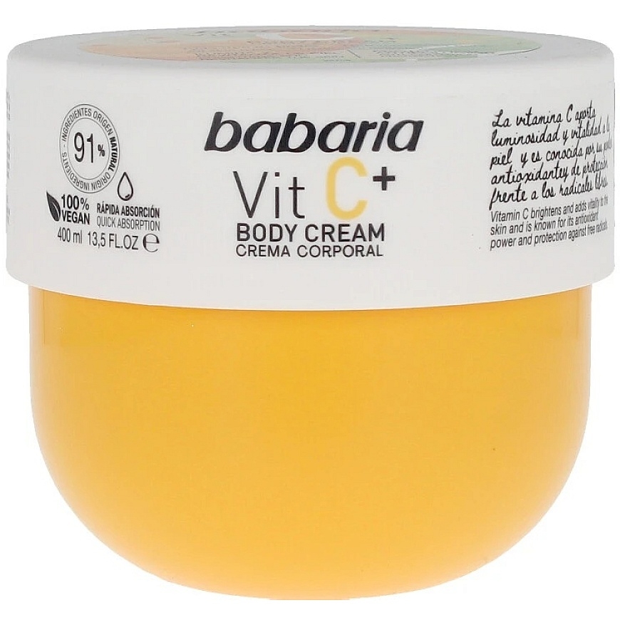 "Babaria" ķermeņa krēms ar C vitamīnu 400 ml – 3