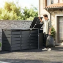 Spacetronik Trash Bin 4x 240L Black SFFT0141_V1 Spacetronik Trash Bin 4x 240L Black SFFT0141_V1