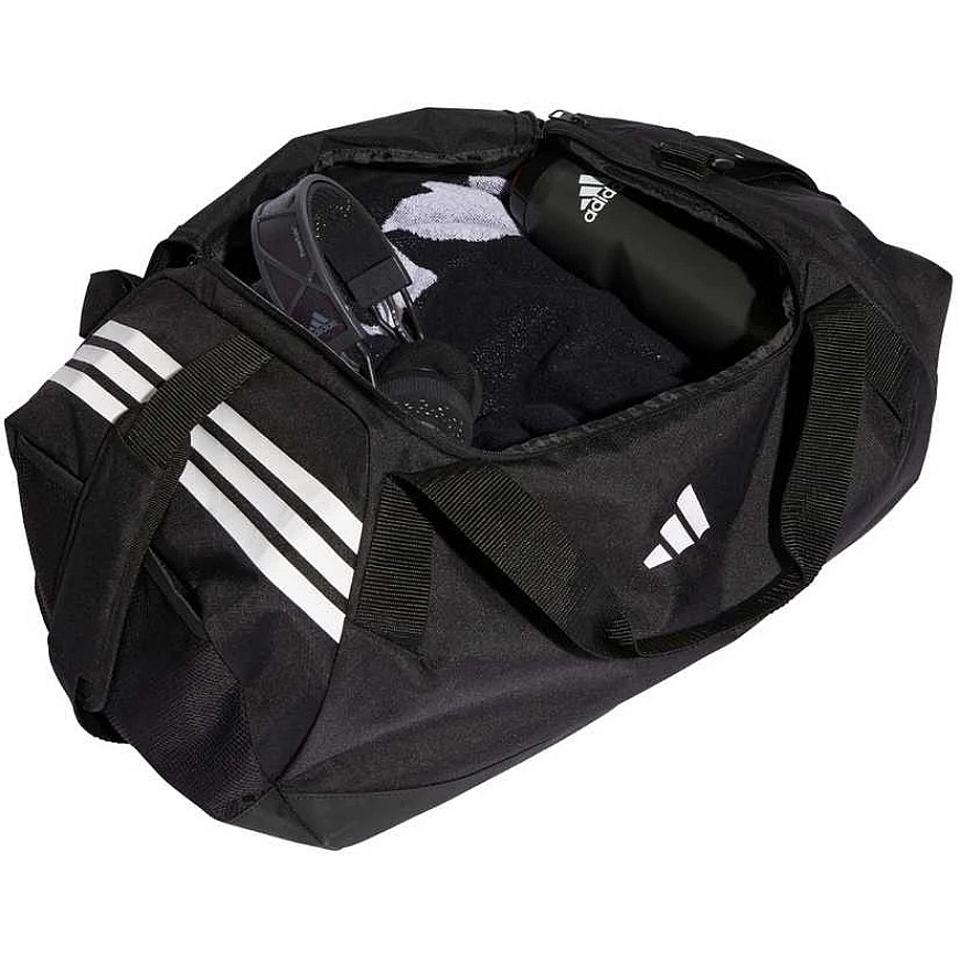 Musta adidas Tiro Duffle M KB0786 urheiluharjoituskassi – 3