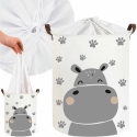 SIPO toy bag hippopotamus 35x35x45cm SBT43