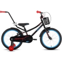 Tabou Rocket ST 18 must-punane jalgratas Tabou Rocket ST 18 must-punane jalgratas