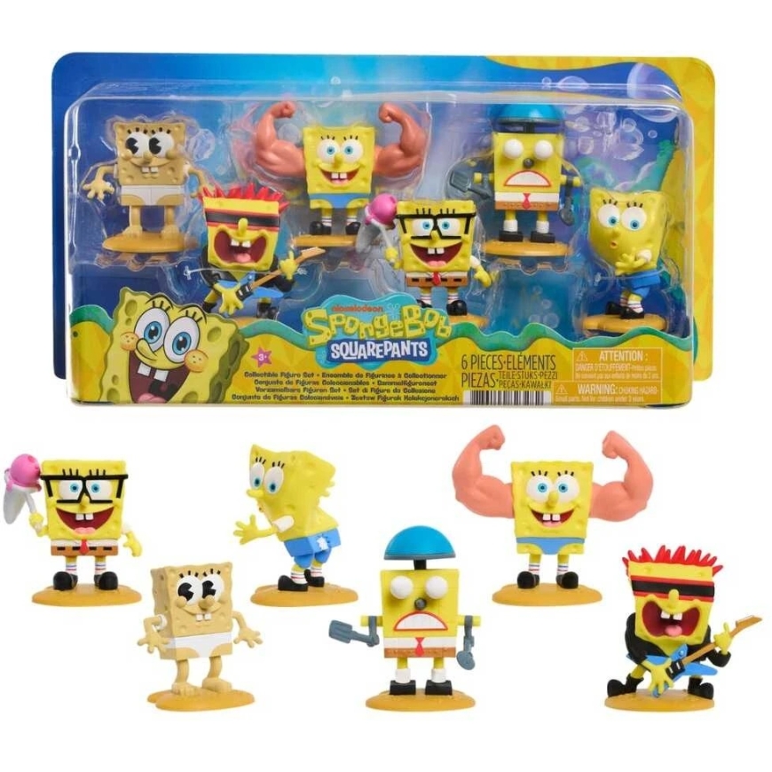 justplay SpongeBob sekoitettu blisteri 5 hahmoa