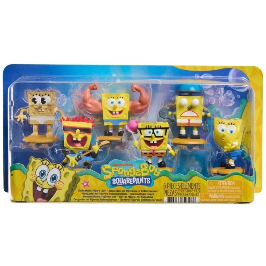 justplay SpongeBob dažādu figūriņu blisteris 5 figūras – 2