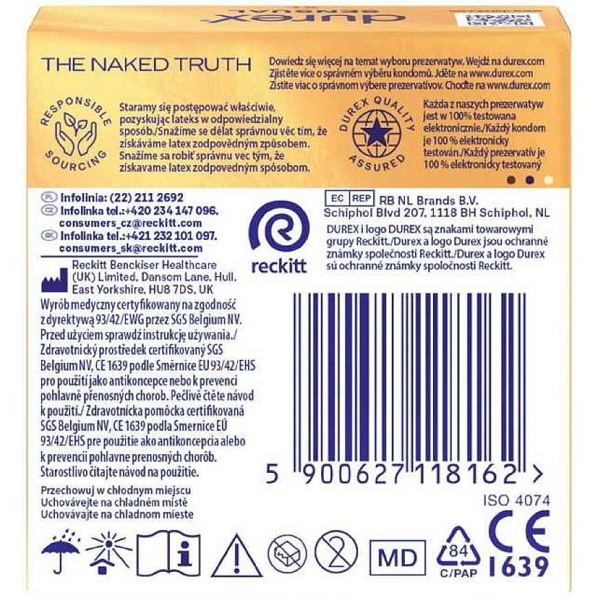 Durex Sensual XL õhukesed pikendatud kondoomid 3 tk – 2