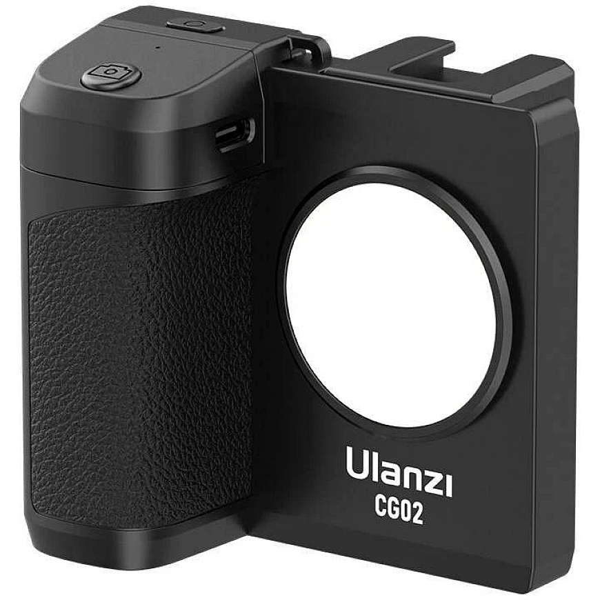 null Telefoni Hoidik - ULANZI CapGrip II Bluetooth Kaugjuhtimispult, Kinnitusstand, Külm Jalanõud - Must
