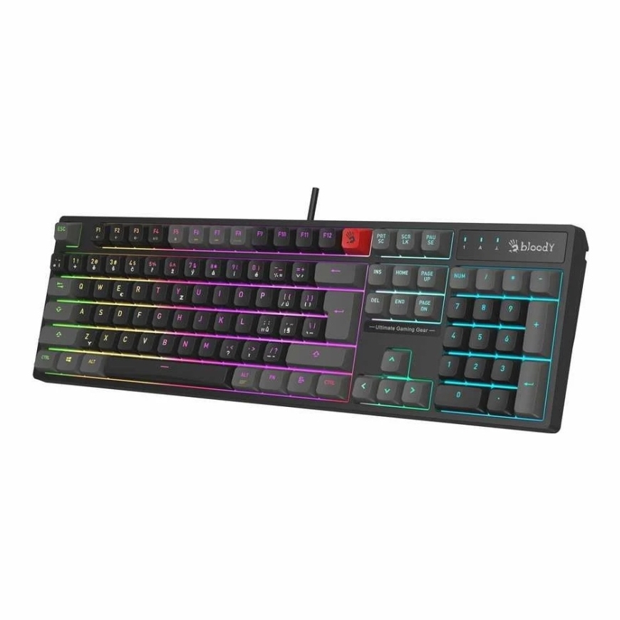 A4tech Bloody B230N, игровая клавиатура с подсветкой, USB, CZ, черная – 3