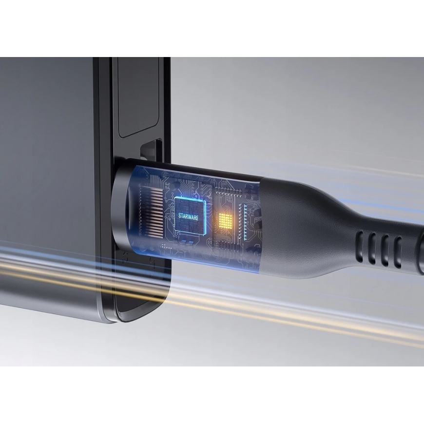Starware kabelis Starlink Mini USB-C 3 m 100 W PD ūdensizturīgs ar LED M58-3 – 5