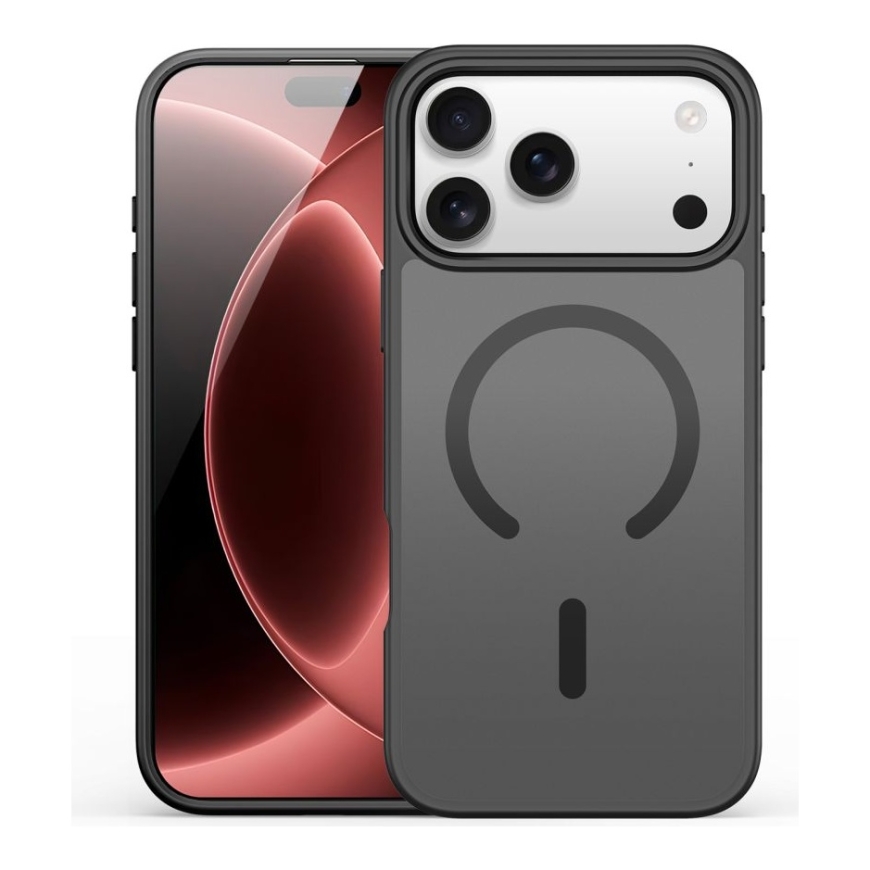 Yind Hybrid-kuori Apple iPhone 18 Pro Max MagSafe musta