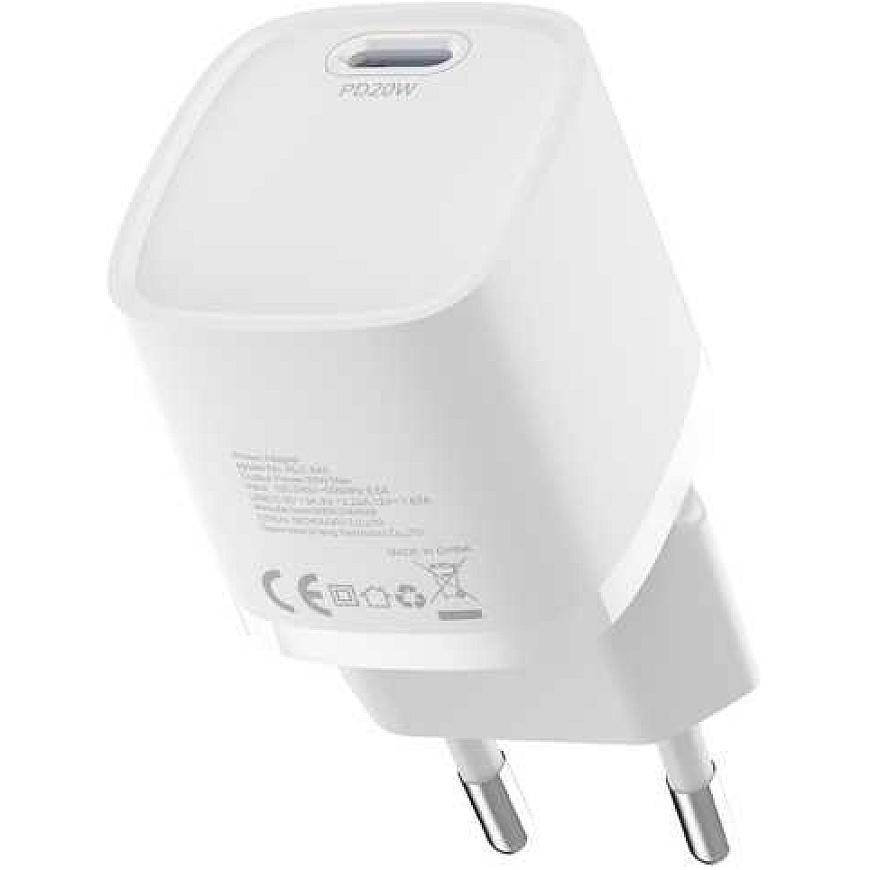 Беспроводное зарядное устройство Devia Extreme Mini PD GaN 20W 1x USB-C белого цвета – 2