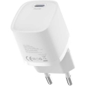 Беспроводное зарядное устройство Devia Extreme Mini PD GaN 20W 1x USB-C белого цвета Беспроводное зарядное устройство Devia Extreme Mini PD GaN 20W 1x USB-C белого цвета