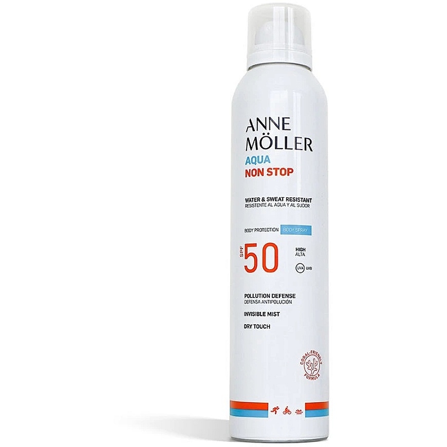 Anne Möller A Moller Non Stop Body Purškiklis Spf50 200