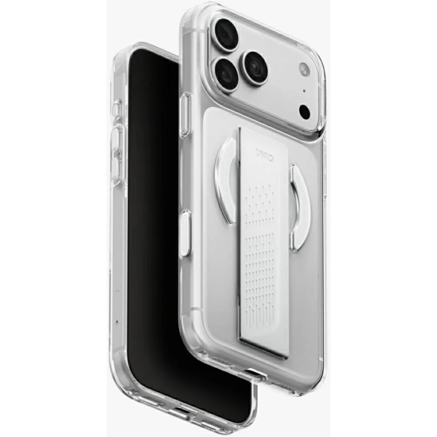 Чехол UNIQ Heldro Air, предназначенный для iPhone 18 Pro Max / 17 Pro Max, с Magclick Charging, прозрачный – 2