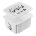 Box with lid 24L Karolina “Minions Bello” 42.5x35.5x22.5cm white Box with lid 24L Karolina “Minions Bello” 42.5x35.5x22.5cm white