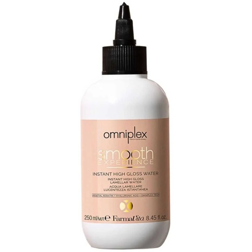 "Farmavita Omniplex Smooth Experience" layered water that gives hair shine and smoothness, 250 ml