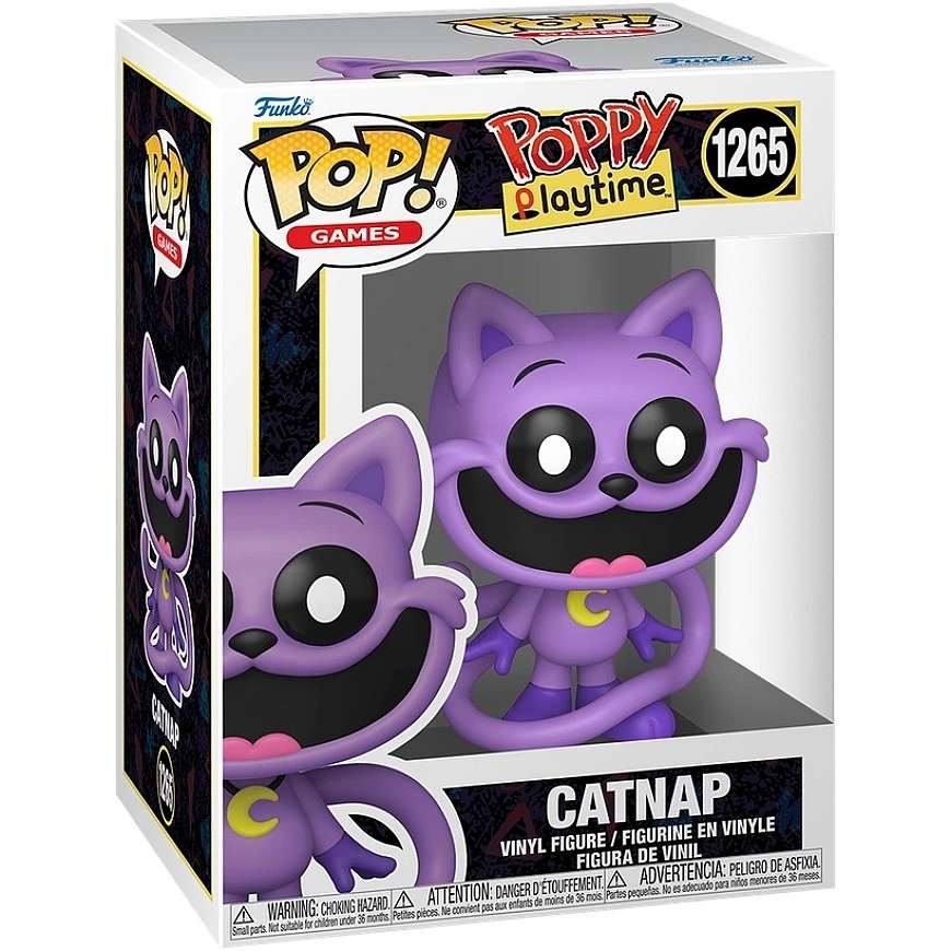 FUNKO POP! Виниловая фигурка: Poppy Playtime - Catnap, ~9.4 см