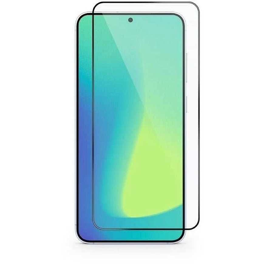 „Spello 2.5D Glass DF“ | „Samsung Galaxy S26“ | su vieno žingsnio apsaugos nuo dulkių aplikatoriumi