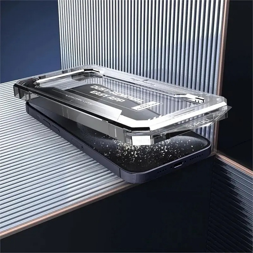 Mobilais izcelsmes dzeltenais ekrāna sargs ar vieglu uzklāšanu, iPhone 16 – 2