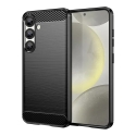 Anglies dėklas iš lanksčios silikono Xiaomi 15 Pro - Juodas Anglies dėklas iš lanksčios silikono Xiaomi 15 Pro - Juodas