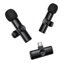 Borofone Lavalier bezvadu mikrofons BFK16A Winner Type C melns - 2 gab. Borofone Lavalier bezvadu mikrofons BFK16A Winner Type C melns - 2 gab.