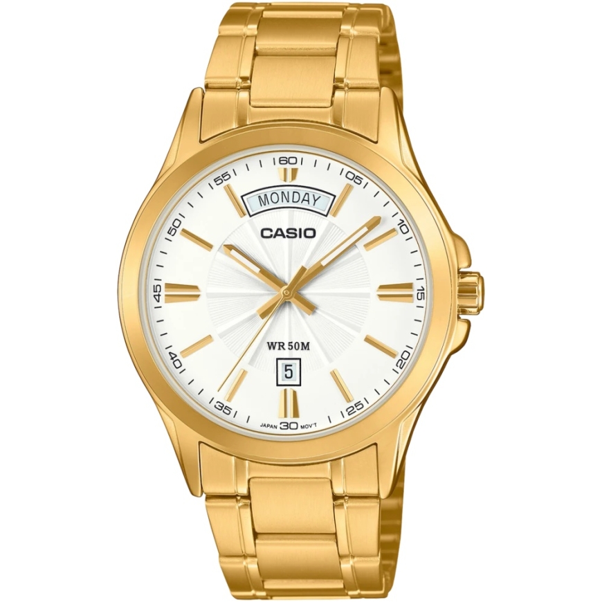 Vīriešu pulkstenis CASIO MTP-1381GD-7A (zd191e) + KASTE