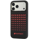 Audi Sport synteettisestä nahasta valmistettu MagSafe-kotelo iPhone 18 Pro Max / 17 Pro Max - Musta Audi Sport synteettisestä nahasta valmistettu MagSafe-kotelo iPhone 18 Pro Max / 17 Pro Max - Musta