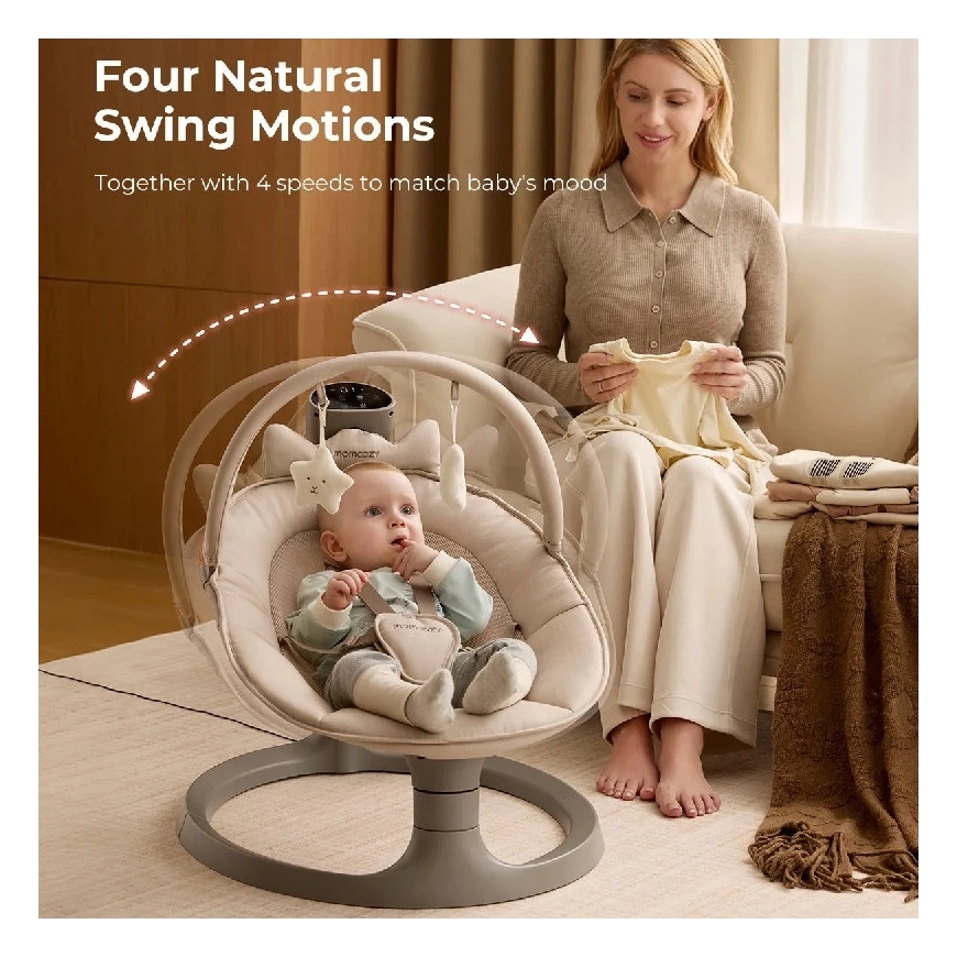 MOMCOZY 2-IN-1 ELEKTRINĖ SŪPYNĖ-KĖDUTĖ NUO GIMIMO IKI 30 KG – 4